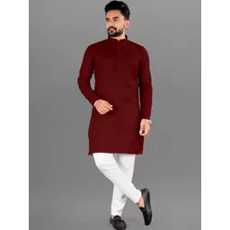 SMAS TRADERS Men Thread Work Kurta-picture-11