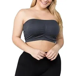 SMB 2-Pack Sexy Tube Bandeau Bra Tops for Women-picture-30