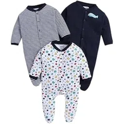 smiley appu clothing Baby Boys & Girl's Cotton Pack of 3 Clothing Set-picture-14