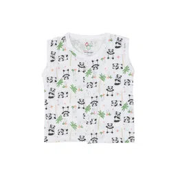 SMILEY BUTTONS Infant Round Neck Printed Cotton Jhablas MBJ-004_0-6M-picture-30