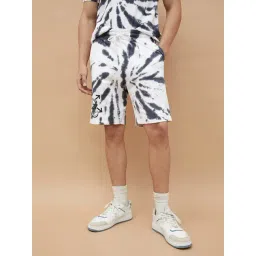 Smileyworld White Regular Fit Printed Shorts-picture-38