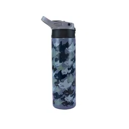 Smily Kiddos Grey Shark Printed Insulated Water Bottle 600 ml-picture-37