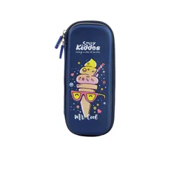 Smily Kiddos Kids Blue & Ice-cream Printed Pencil Case-picture-25