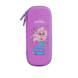 Smily Kiddos Kids Purple Mermaid Printed Small Pencil case-picture-23