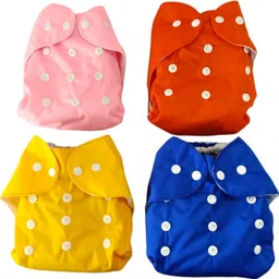 smilykid Baby Diaper Pant with Black Insert Reusable Diaper for (0-3 Years) (pack of 4)-picture-15