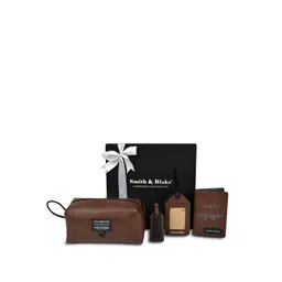 Smith & Blake Unisex Happy Textured Leather Accessory Gift Set-picture-25