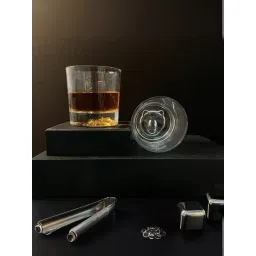 Smokey Cocktail Clear Bear Shadow Whiskey Glasses - Set of 6 (300 ml)-picture-38