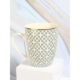 Smokey Cocktail Green Ceramic Modern Art Printed Coffee Mug (350ml)-picture-22