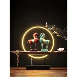 Smokey Cocktail Multicolor Resin Twilight Horse Led Light-picture-14