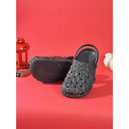 Smoothlite Men Rubber Diamond Cut Clogs-picture-24