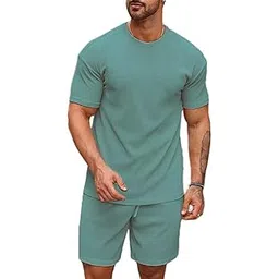smowkly Men Cotton Pajama Set|| T-Shirt And Shorts Set For Men||Night Wear For Men||Night Suit For Men-picture-18