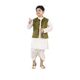 Smuktar garments Boys Kurta Dhoti Pants Costume Set-picture-28