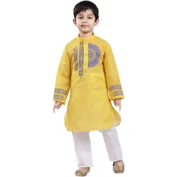 Smuktar Garments Boys Printed Kurta With Pyjamas-picture-18