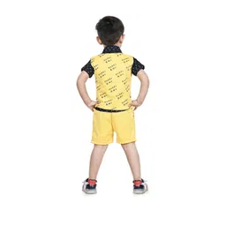 Smuktar garments Boys Printed Shirt with Shorts image 3