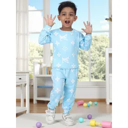 Smuktar garments Boys Printed T-shirt with Trousers-picture-11