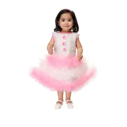 Smuktar garments Girls Pink Dresses-picture-46