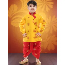 Smuktar garments Printed Kurta With Dhoti Pants-picture-28