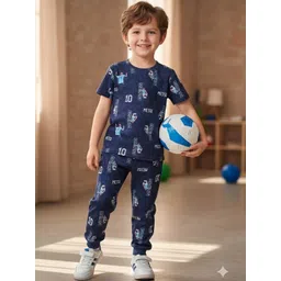 Smuktar garments Unisex Kids Printed T-shirt-picture-48