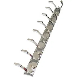 smw Pack of 1 Stainless Steel SC-Premium Dual Edge -8 PIN Cloth Hanger Door Hanger-picture-32