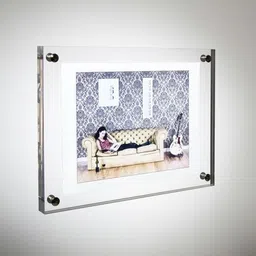 smyalifox Acrylic Wall Mount Photo Frame with Hardware for Size (9 x 12 Inch) 9 inch acrylic-picture-15