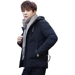 sna Men's Standard Length Polyester Winter Hoodie Bomber Jacket For Men, Full Sleeve Zipper Stylish Trendy Winter Men's Jacket-Hoodies-B-picture-43
