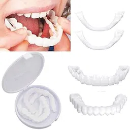 Snap-On Smile – Instant Teeth Veneers for Natural White Smile | Reusable Clip-On Dental Cover for Upper & Lower Teeth | Cosmetic Veneer for Men & Women | Perfect Smile in Seconds-picture-13
