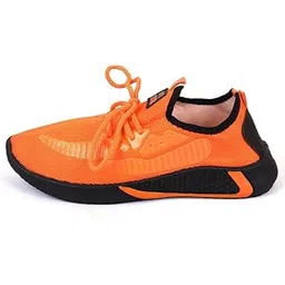 snatch footwear Snatch Men's Extra Comfortable Sports Shoes | Breathable PU & Mesh Upper | Slip-Resistant EVA Sole | Trendy Lace-Up Sneakers for Running, Walking-picture-16