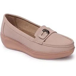 sneakersvilla Loafer Trending and Comfortable Fabulous Slip On Wedges Loafer Casual and Formal for Womens and Girls-picture-43
