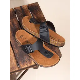 SNEAKLAB Men Leather Comfort Sandals-picture-12