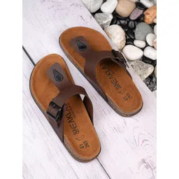 SNEAKLAB Men Leather Slip-On Comfort Sandals-picture-18