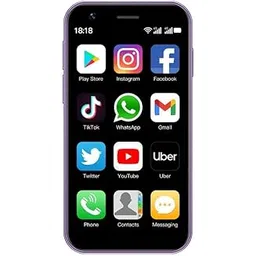 Snexian All-New Bold T150 Mini Smartphone 3 Inch IPS Display Screen Small Mobile Phone (Purple,16GB) (2GB Ram)-picture-12