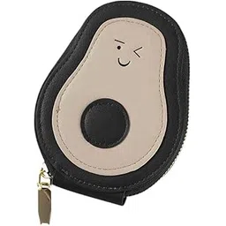 snider PU Leather Mini Avocado Card Holder Wallet for Women (Black IM16)-picture-28