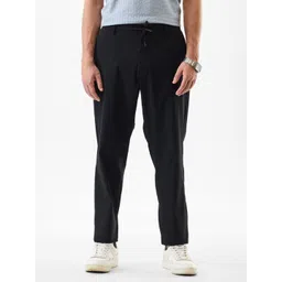 Snitch Black Mid-Rise Regular Fit Trouser-picture-39