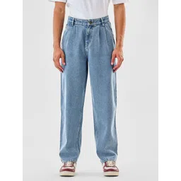 Snitch Light Blue Men Relaxed Fit Mid-Rise Light Fade Cotton Stretchable Jeans-picture-37