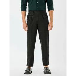 Snitch Men Black Mid-Rise Slim Fit Trouser-picture-21