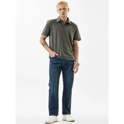 Snitch Men Blue Slim Fit Mid-Rise Light Fade Stretchable Jeans-picture-16