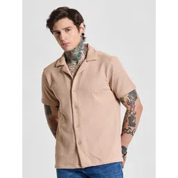 Snitch Men Boxy Opaque Casual Shirt-picture-29