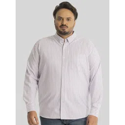 Snitch Men Classic Opaque Striped Casual Shirt-picture-16