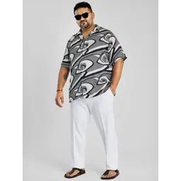 Snitch Men Plus Size Classic Regular Fit Trousers-picture-35