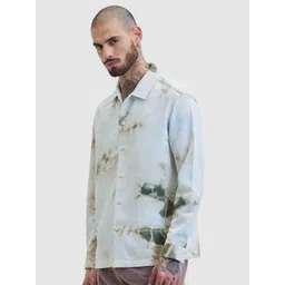 Snitch Men Relaxed Boxy Abstract Printed Casual Shirt-picture-41