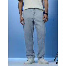 Snitch Men Relaxed Fit Mid-Rise Light Fade Jeans-picture-41