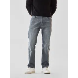 Snitch Men Relaxed Fit Mid-Rise Light Fade Stretchable Jeans-picture-21