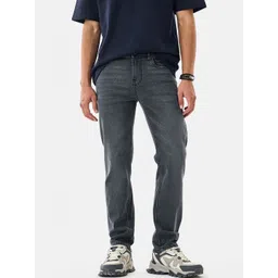 Snitch Men Relaxed Fit Mid-Rise Light Fade Stretchable Jeans-picture-15