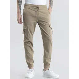 Snitch Men Relaxed Loose Fit Joggers Trousers-picture-36