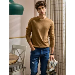 Snitch Men Round Neck Long Sleeves Pullover-picture-24