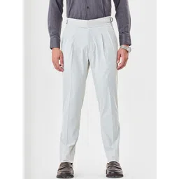 Snitch Men Sand High-Rise Regular Fit Trouser-picture-36