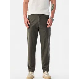 Snitch Men Slim Fit Chinos Trousers-picture-23