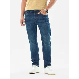 Snitch Men Slim Fit Mid-Rise Light Fade Stretchable Jeans-picture-27
