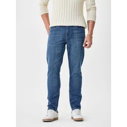 Snitch Men Slim Fit Mid-Rise Light Fade Stretchable Jeans-picture-26