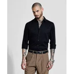snitch Men Slim Fit Spread-Collar Shirt-picture-24